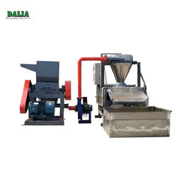 Scrap Cable Recycling Machine , Copper Wire Granulator With Belt Conveyor